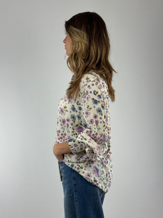 Camicia fiori - CDQC1MA