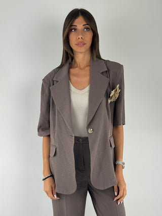 Blazer manica corta - M02M1218