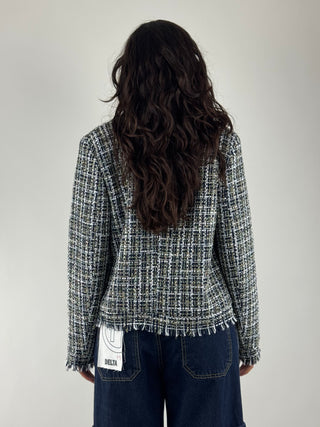 Giacca Tweed Sfrangiata - TAC0130