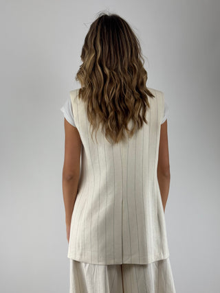 Gilet gessato - TAB1775