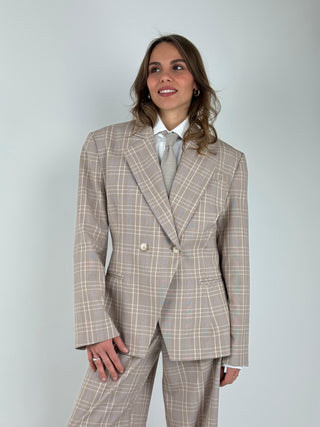 Blazer doppiopetto Check - 38211/4731