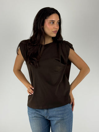 T-shirt smanicata - V02A1062