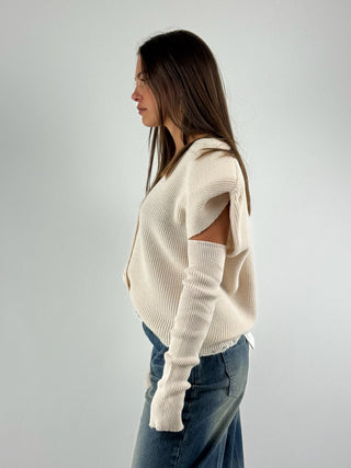 Gilet con manicotti - LFP-P015