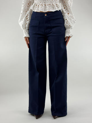 Pantalone con taschine - CJ12721