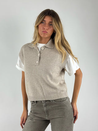 Gilet in maglia - 77214F