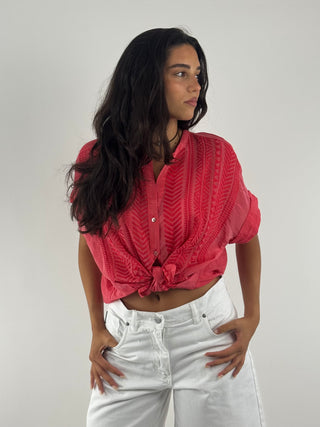Camicia ricamata - S26CL70