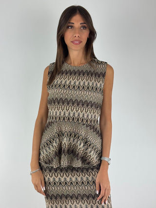Top gala brown - 261372B