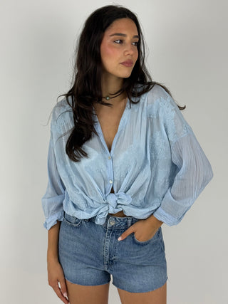 Camicia misto seta - S26CF82