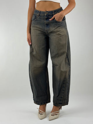 Jeans barrel - M40F0067