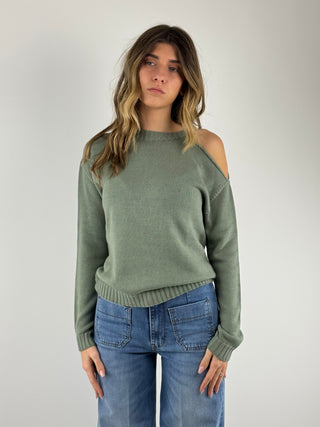 Maglia cut out spalla - 61176