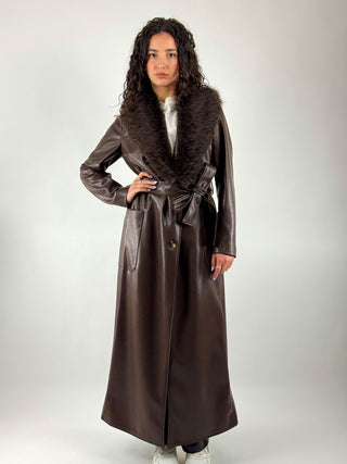 Cappotto in ecopelle - PP426T20