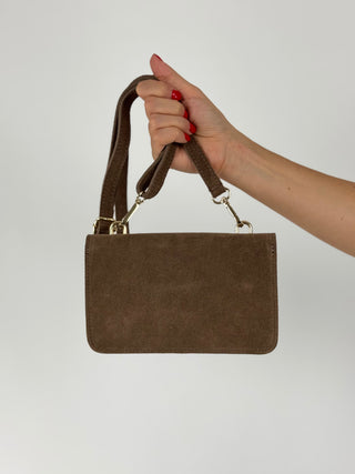 Borsa tracolla in dainetto chiusura con gancio - DEDAS