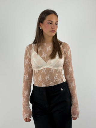 Maglia in pizzo - 10997