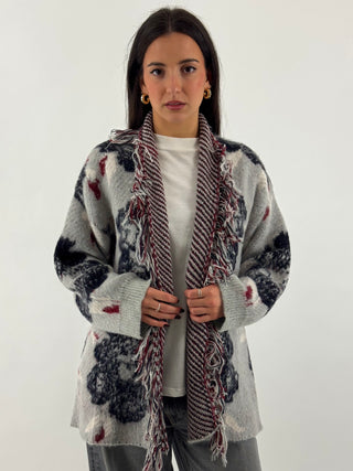 Cardigan fantasie floreali - 5AC5069