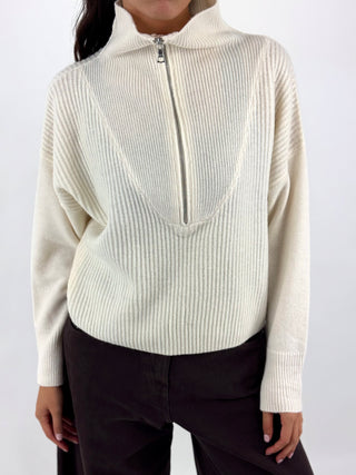 Maglia con collo alto - F03O0091