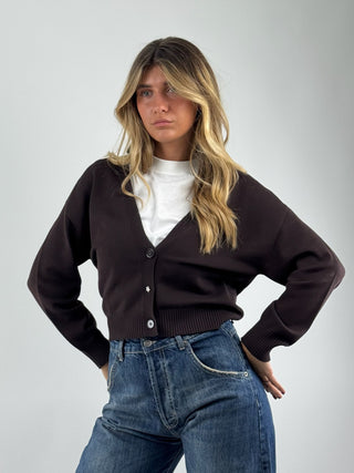 Cardigan corto - 77164F