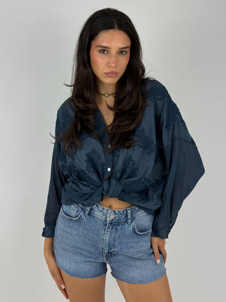 Camicia misto seta - S26CF82