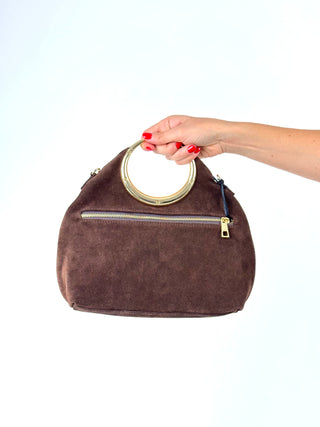 Borsa dainetto in camoscio - FW25-VC29832