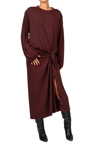 Abito lungo con nodo - FW260093-A