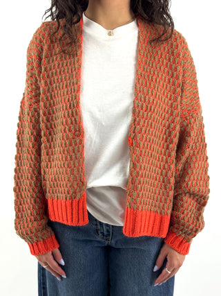 Cardigan bubble multicolor - MIT-R133