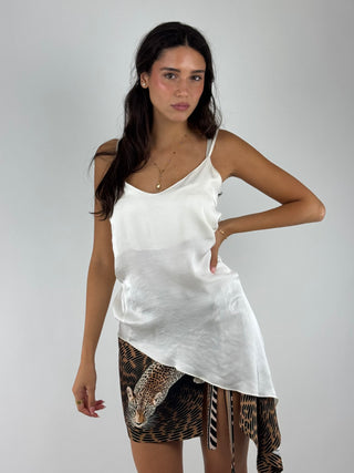 Top raso bianco - RWG-Q122