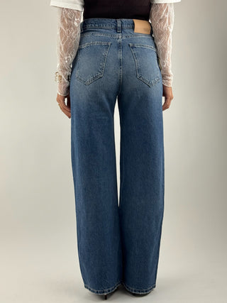Jeans a gamba dritta - DF5280