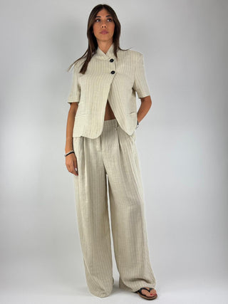 Blazer gessato - M02M1245