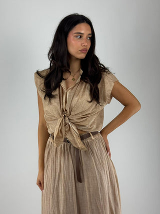 Camicia voile aletta - CFL-Q132
