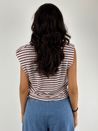 T-shirt righe - V02F1103