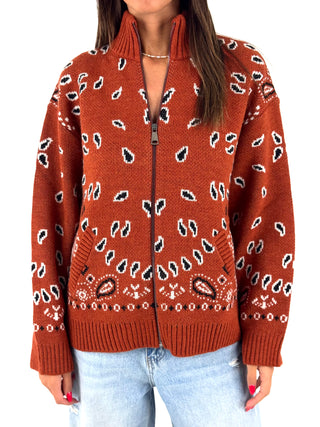 Cardigan bandana - W6HMG04A400