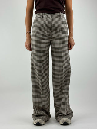 Pantalone a gamba dritta piedpoule - 17206/4596