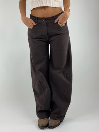 Pantalone baloon cotone - AL-2040