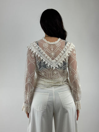Camicia in pizzo - S26C645