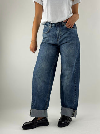Jeans con risvolto - ALESSIA-AI25
