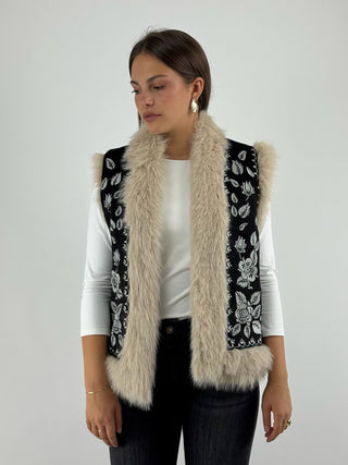 Gilet pelliccia  - L945Y025X