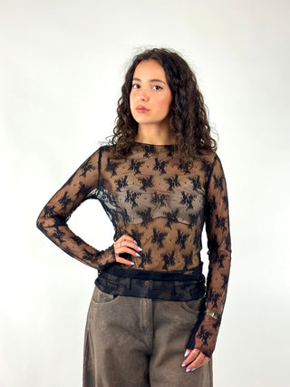 Maglia pizzo - 610997