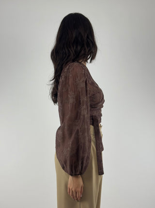 Camicia incrociata - CMA-Q018