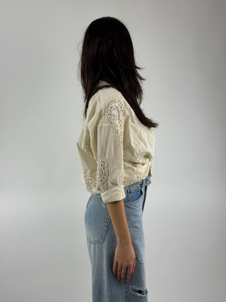 Camicia ricamo - S26M566
