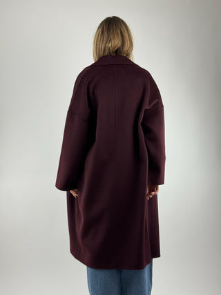 Cappotto ampio doppio petto - TF0003