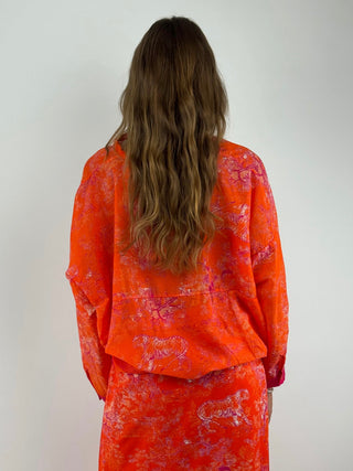 Camicia fantasia fluo - PE260387