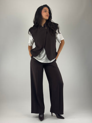 Gilet collo alla coreana - 26D4805