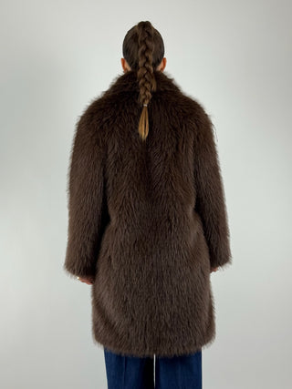 Cappotto pelliccia lungo -  225135