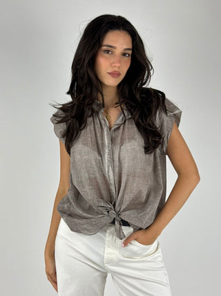 Camicia voile aletta - CFL-Q132