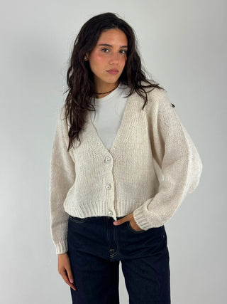 Cardigan bottoni gioiello - JIT-R027