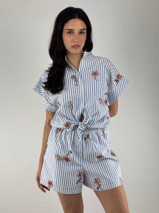 Camicia fiori - CFO11IL