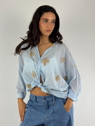 Camicia in mussola - S26CC57