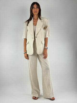 Blazer manica corta - M02M1218