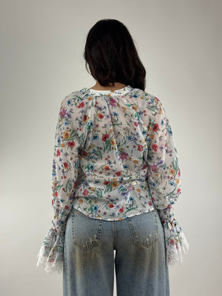 Camicia fiori - S26C989