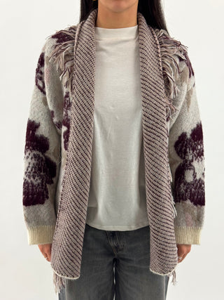 Cardigan fantasie floreali - 5AC5069
