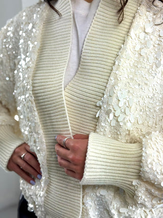 Bomber in paillettes - V03A0186